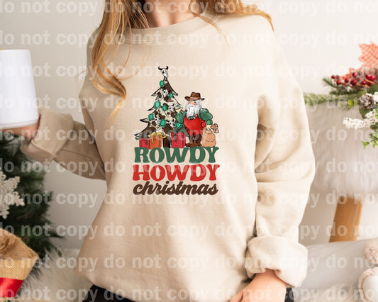 Rowdy Howdy Christmas Dream Impresión o Impresión de Sublimación