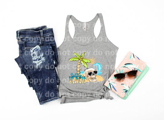 Salty Beach Skull Dream Print or Sublimation Print