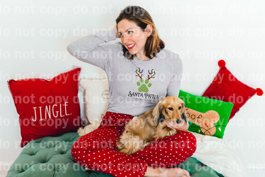 Santa Paws Is Coming To Town Dream Print or Sublimation Print