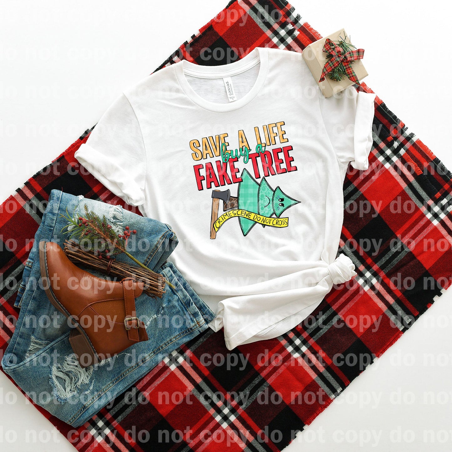 Save A Life Buy A Fake Tree Dream Print or Sublimation Print
