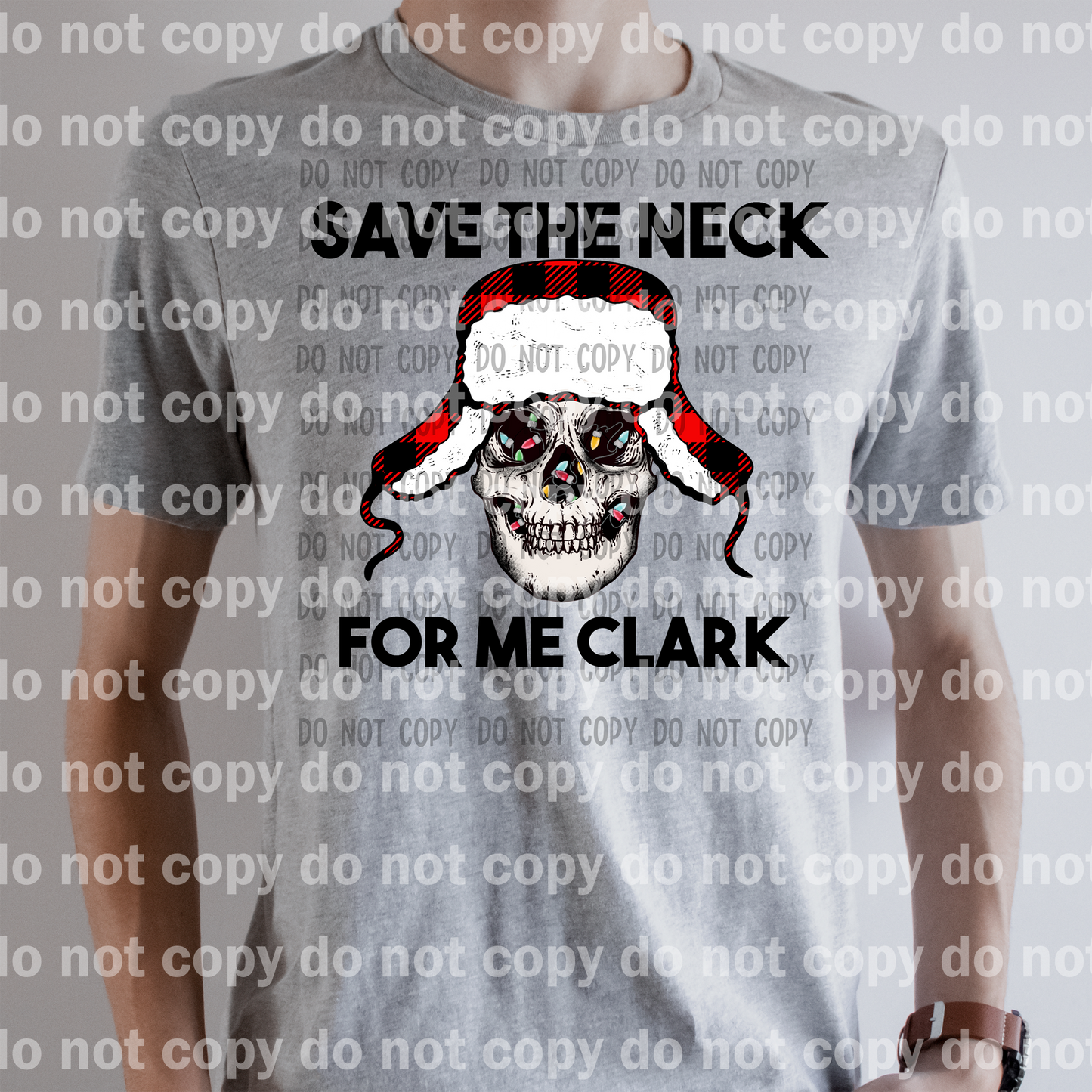 Save The Neck For Me Clark With Lights Dream Print or Sublimation Print