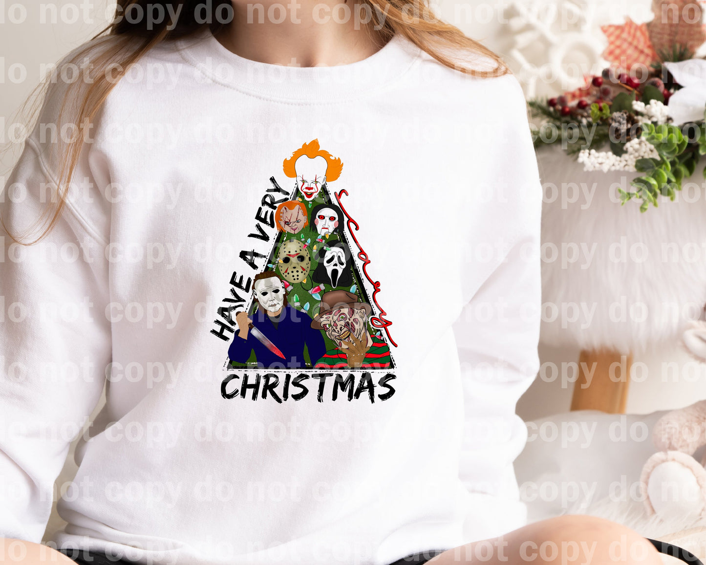 Have A Very Scary Christmas Dream Print or Sublimation Print