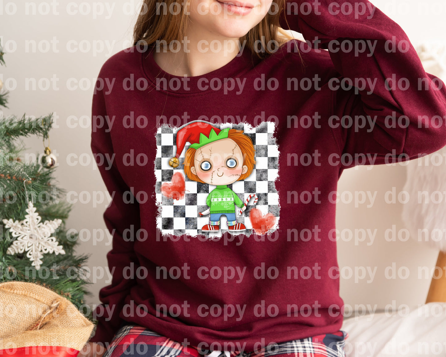 Scary Doll Dream Print or Sublimation Print