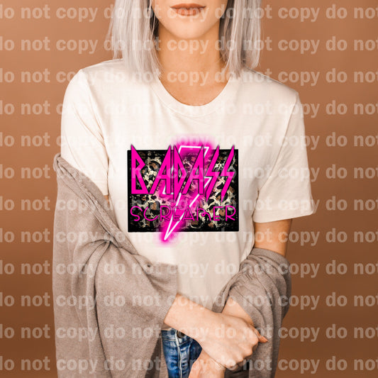 Badass Screamer Pink Dream Print or Sublimation Print