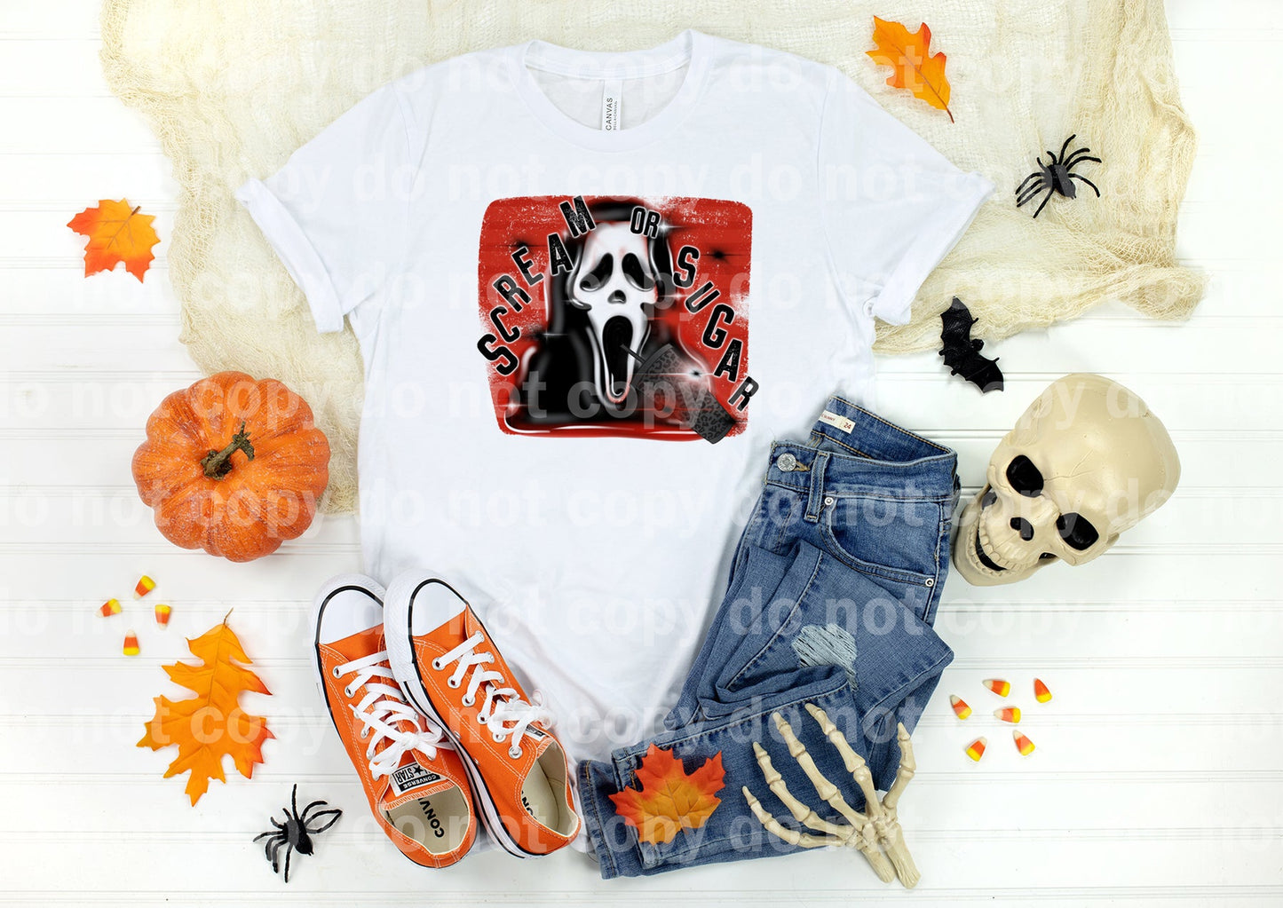 Horror ghost Or Sugar Dream Print or Sublimation Print