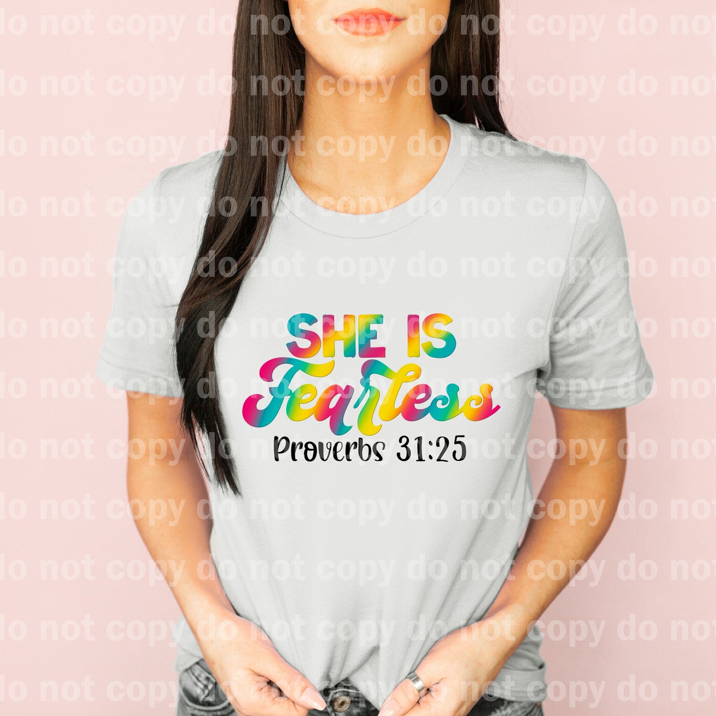 She Is Fearless Proverbs 31:25 Dream Print or Sublimation Print
