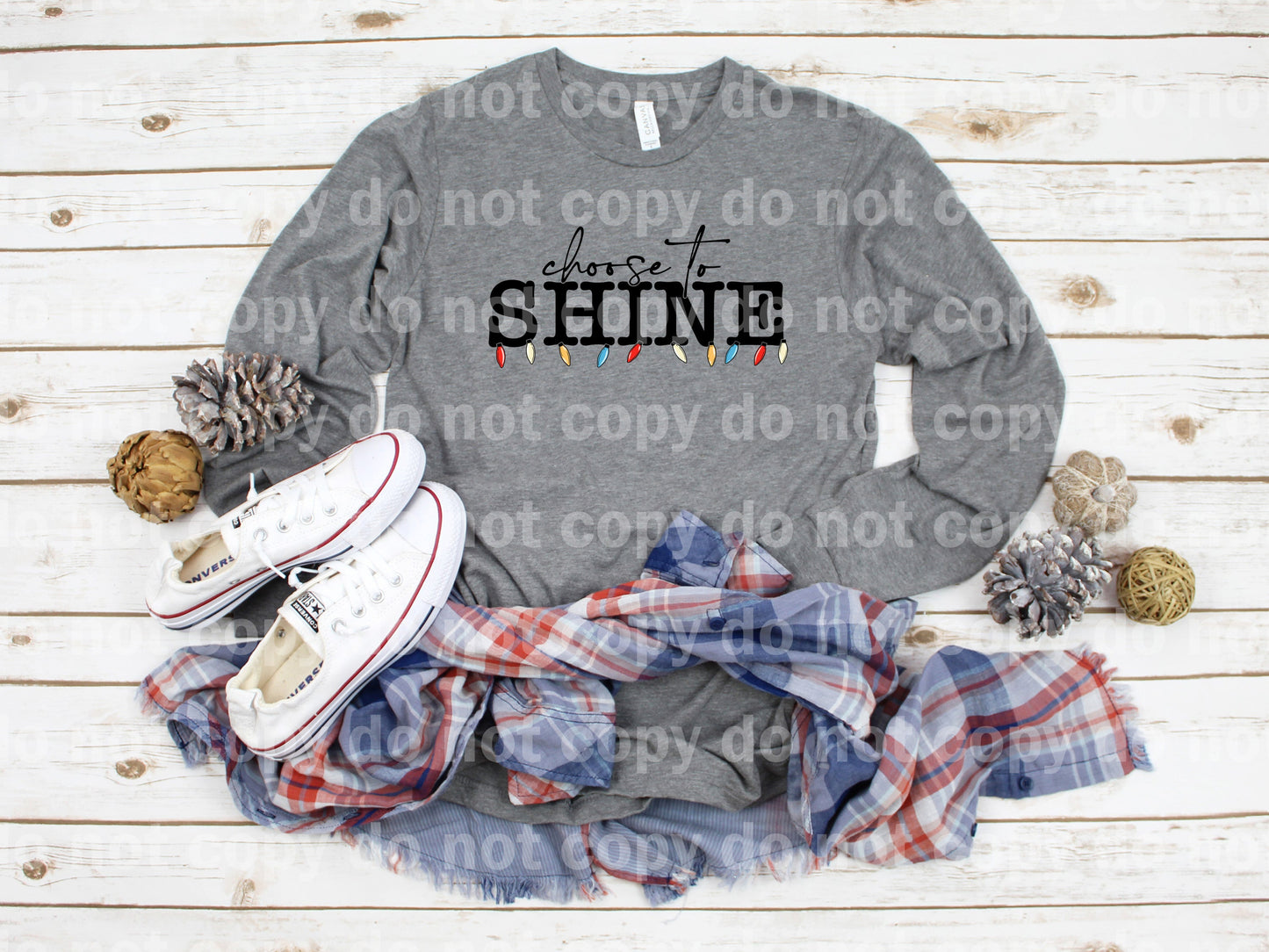 Choose To Shine Full Color/One Color Dream Print or Sublimation Print