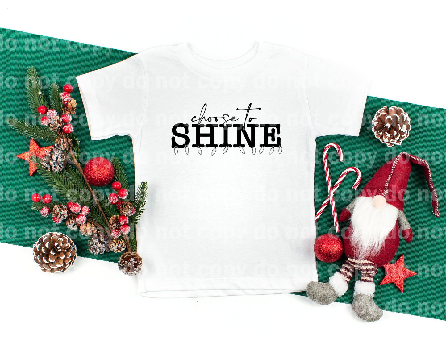 Choose To Shine Full Color/One Color Dream Print or Sublimation Print