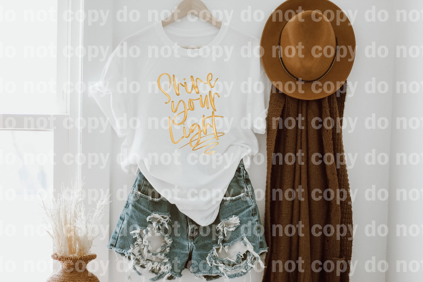 Shine Your Light Gold Dream Print or Sublimation Print