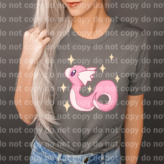 Shiny Dragon Pocket Monster Dream Print or Sublimation Print