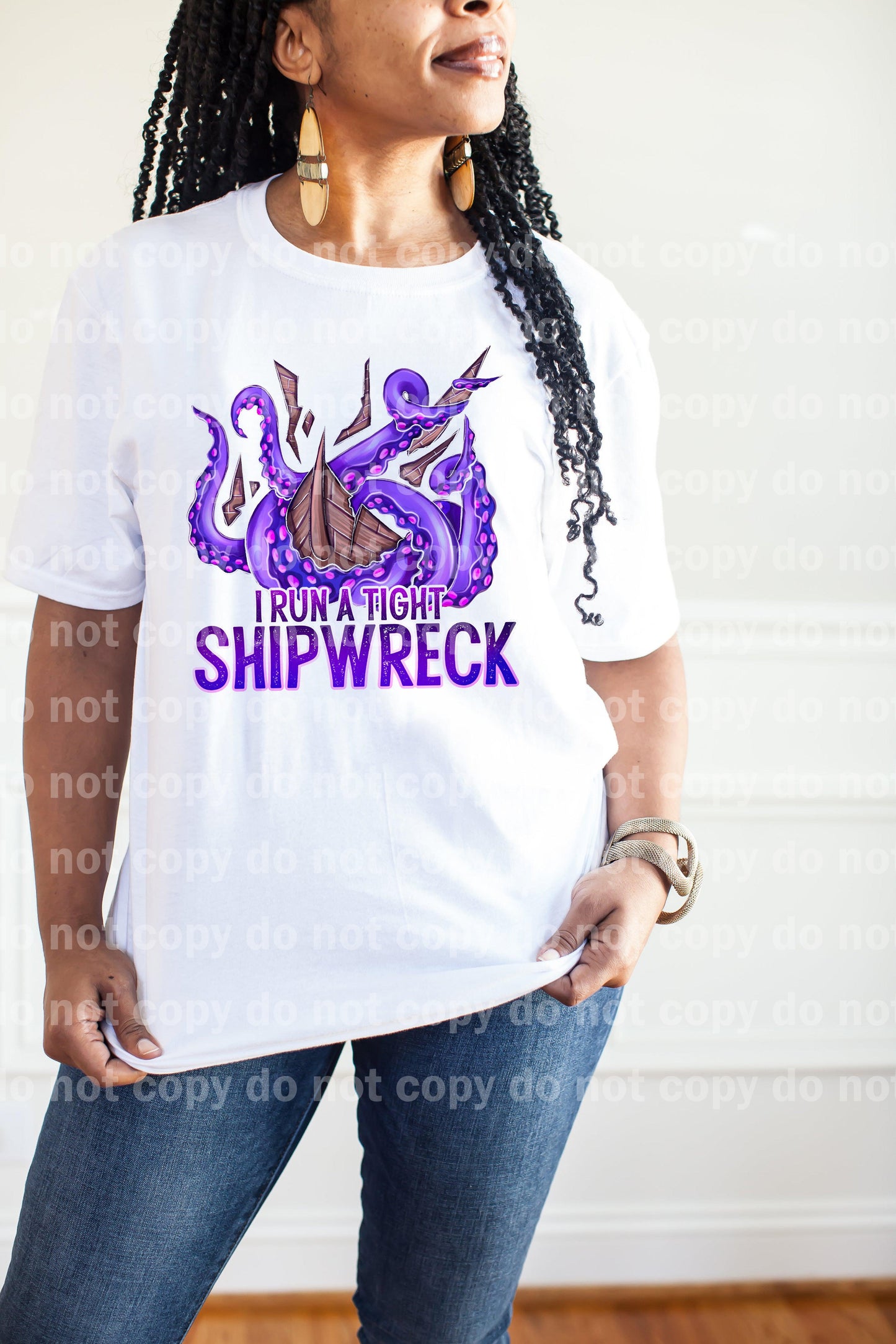 I Run A Tight Shipwreck Dream Print or Sublimation Print