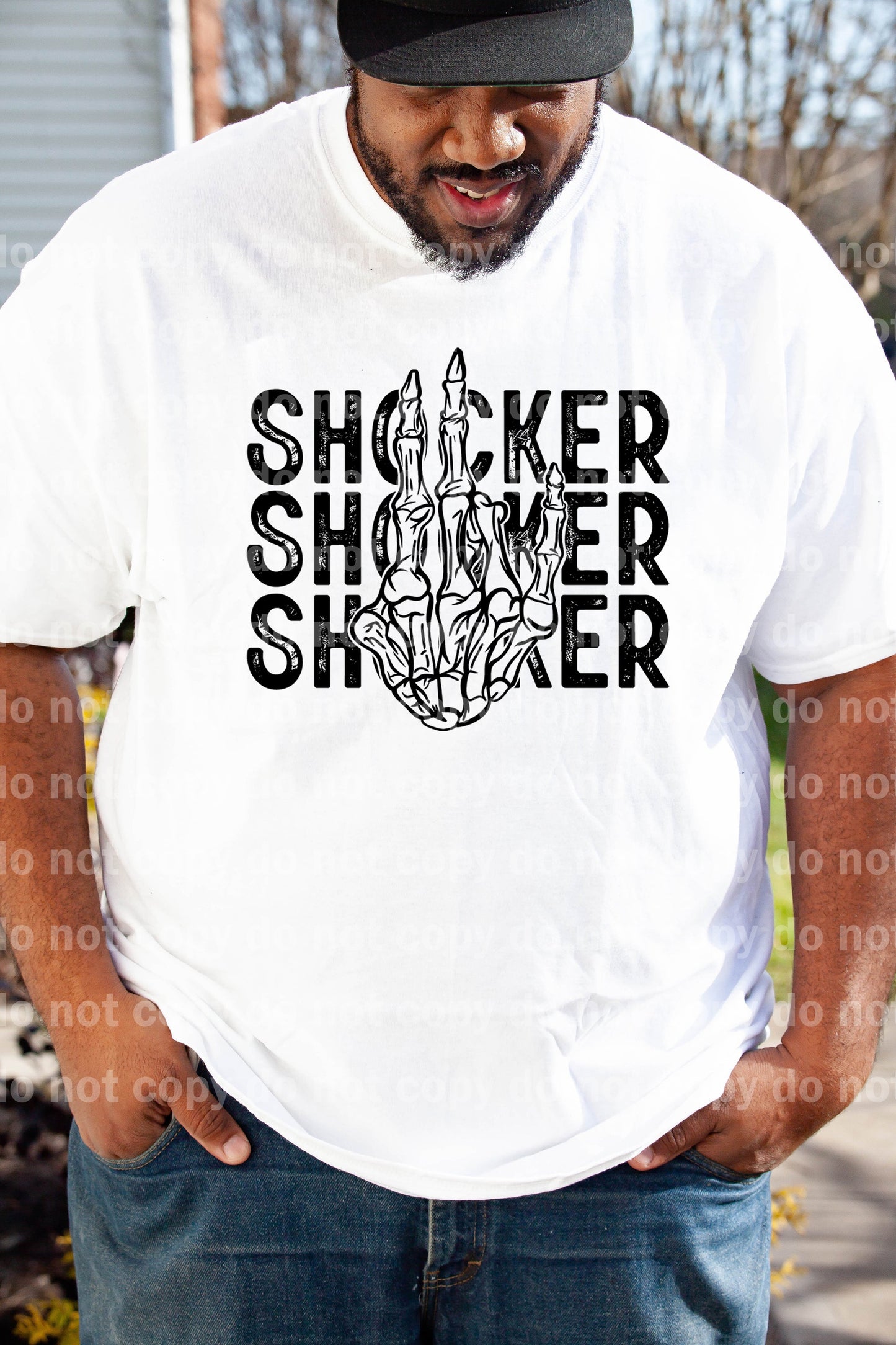 Shocker Skellie Hand Brown/Black/White Dream Print or Sublimation Print