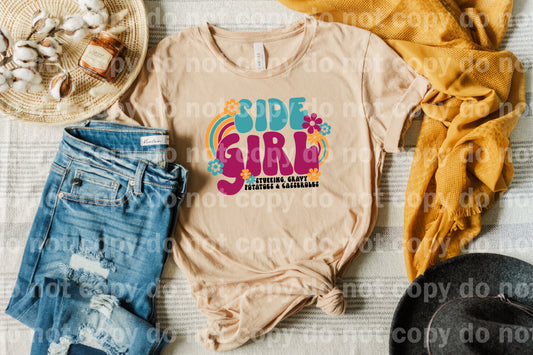 Side Girl Stuffing, Gravy Potatoes And Casseroles Dream Print or Sublimation Print