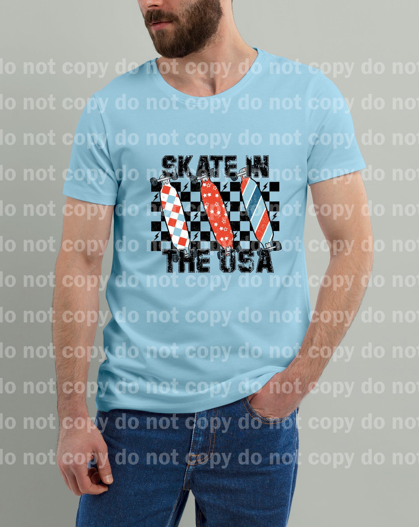 Skate In The USA Dream Print or Sublimation Print