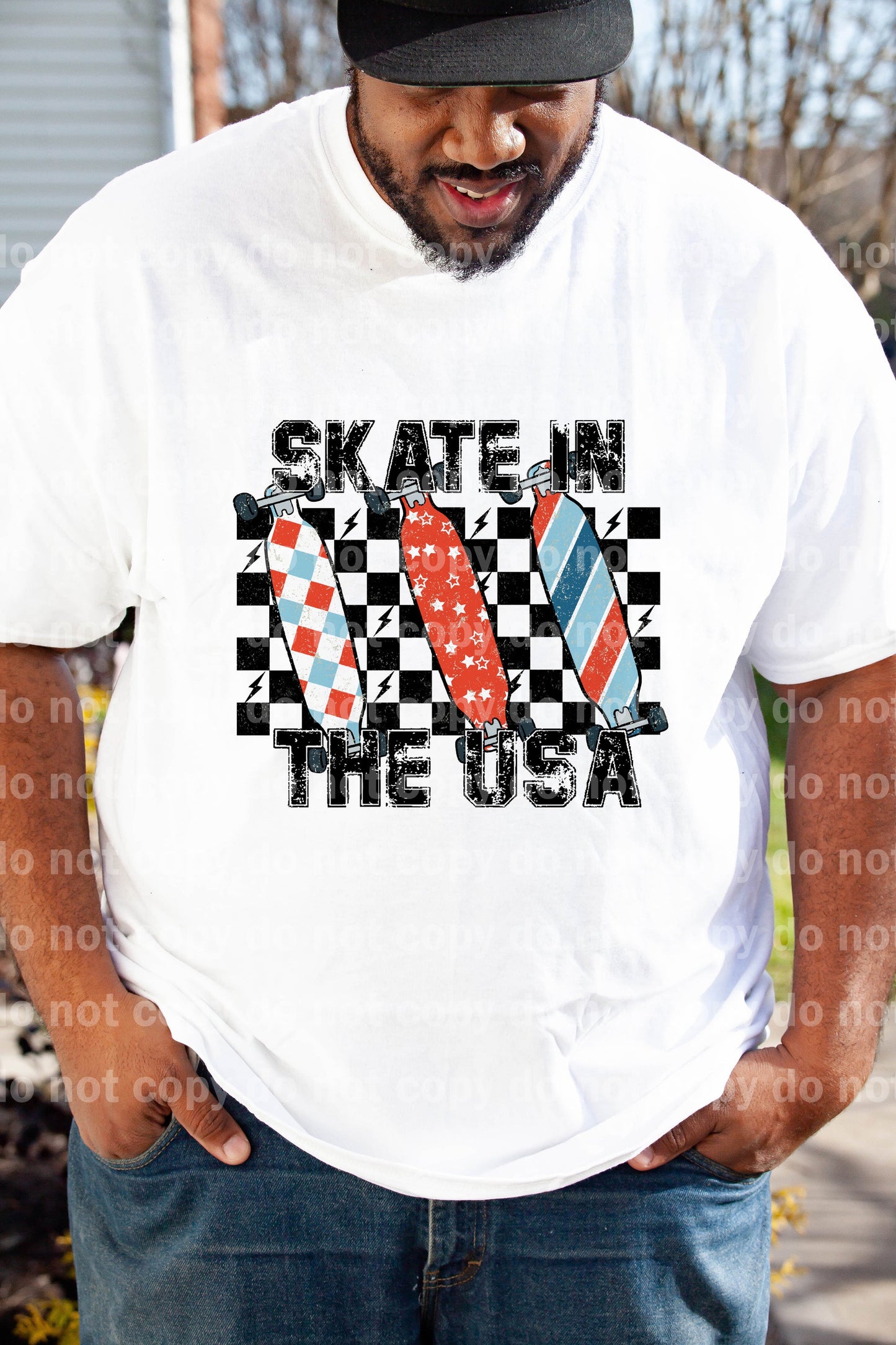 Skate In The USA Dream Print or Sublimation Print