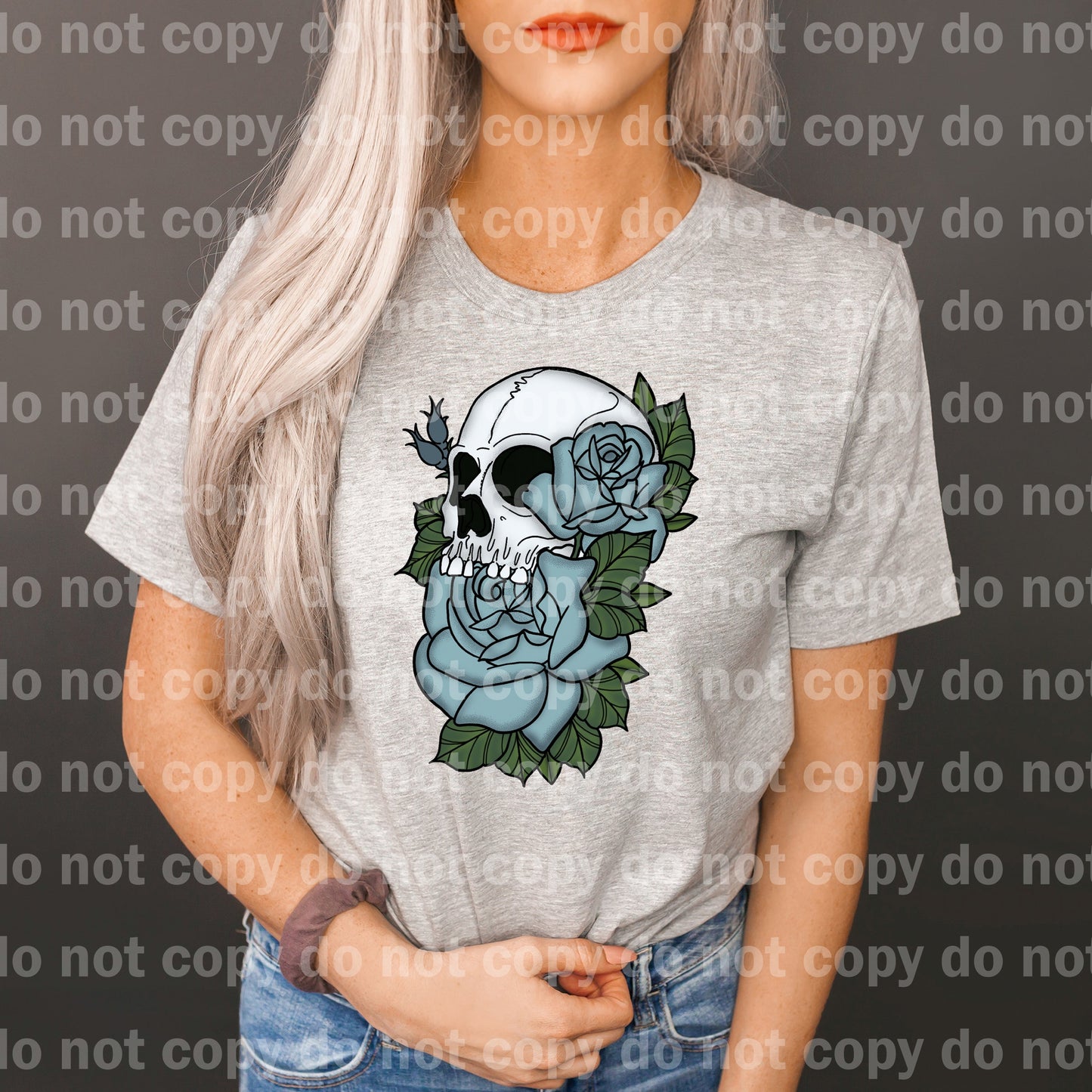 Skull Skellie Flower Dream Print or Sublimation Print