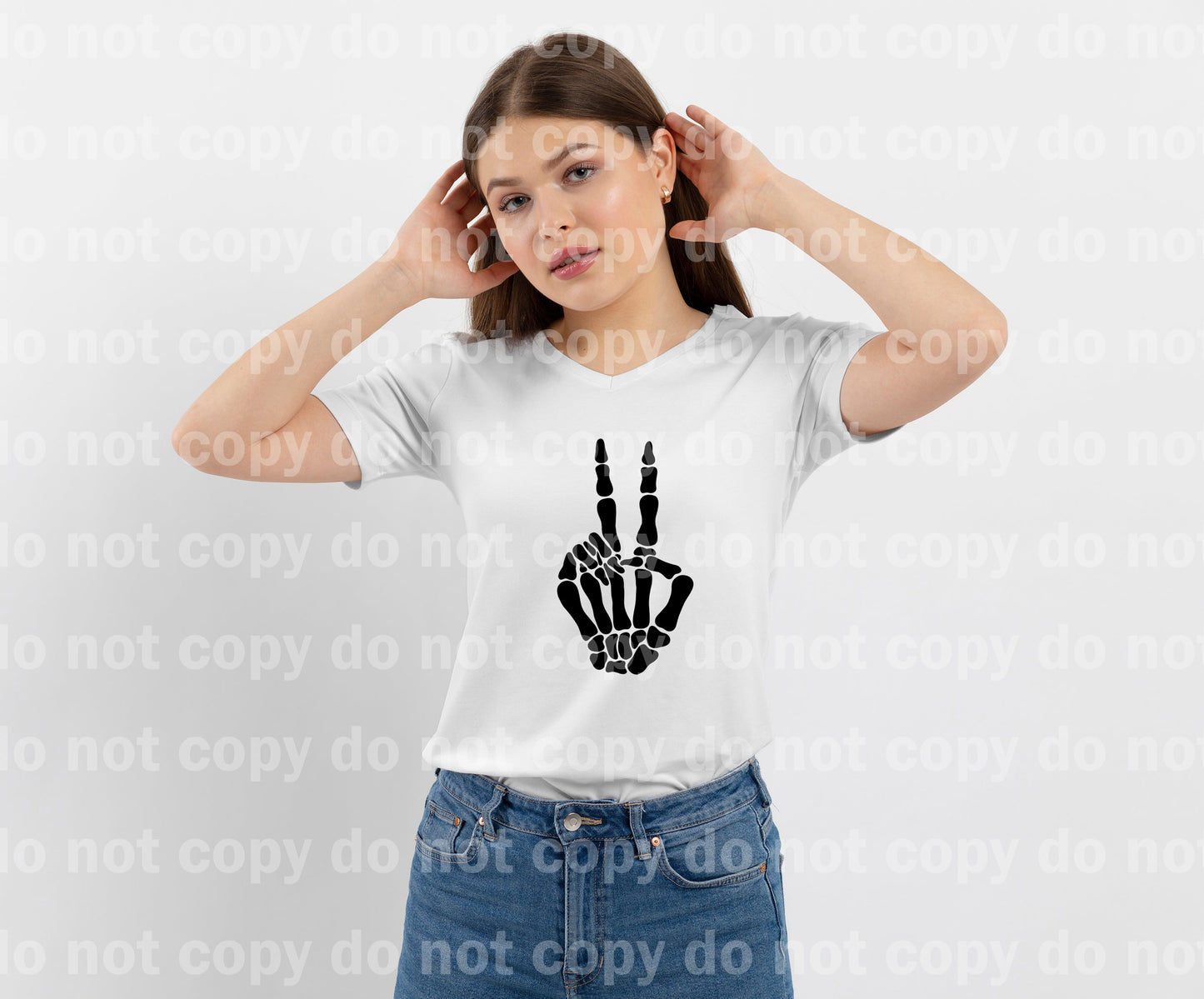 Peace Skellie Hand Dream Print or Sublimation Print