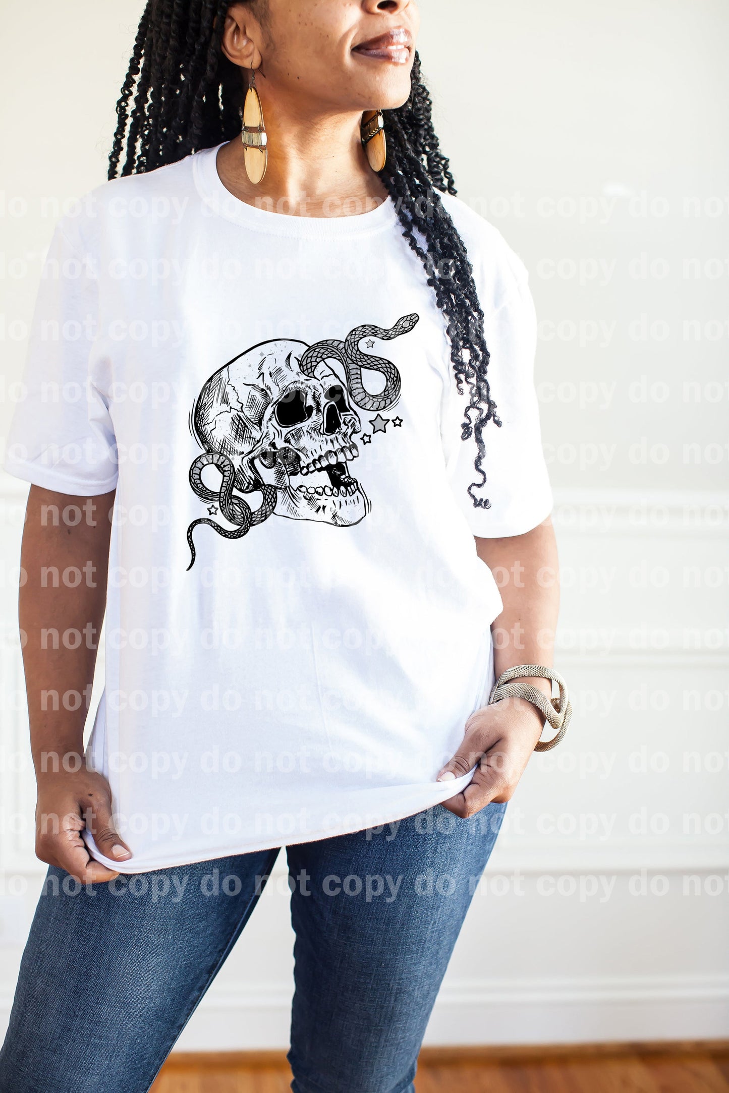 Skull And Snake Dream Print or Sublimation Print