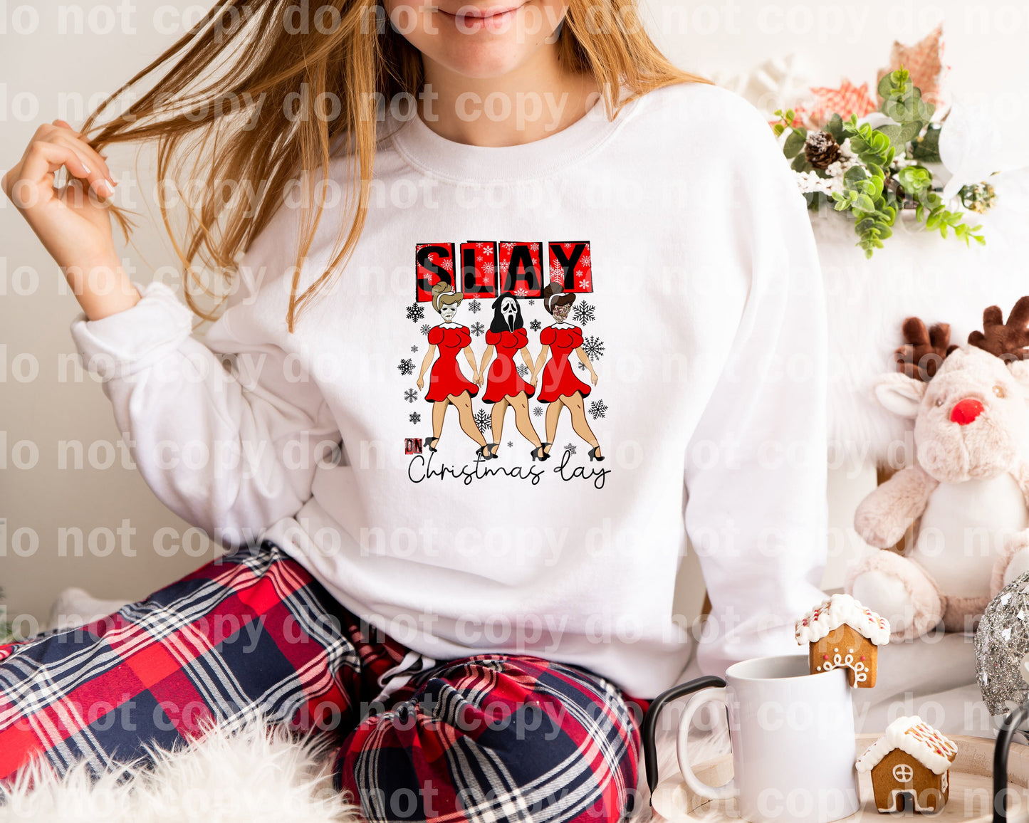 Slay On Christmas Day Dream Print or Sublimation Print