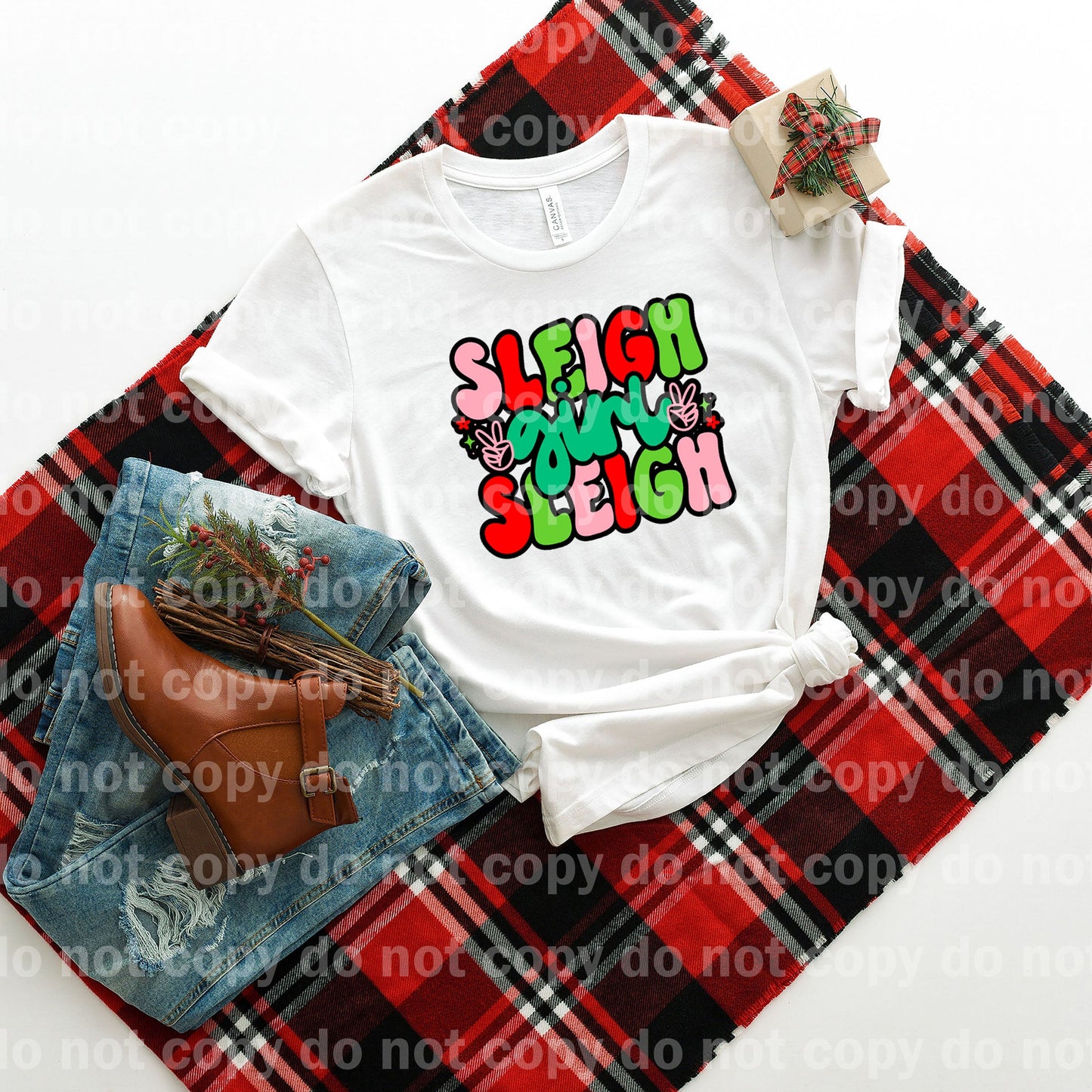 Sleigh Girl Sleigh Dream Print or Sublimation Print