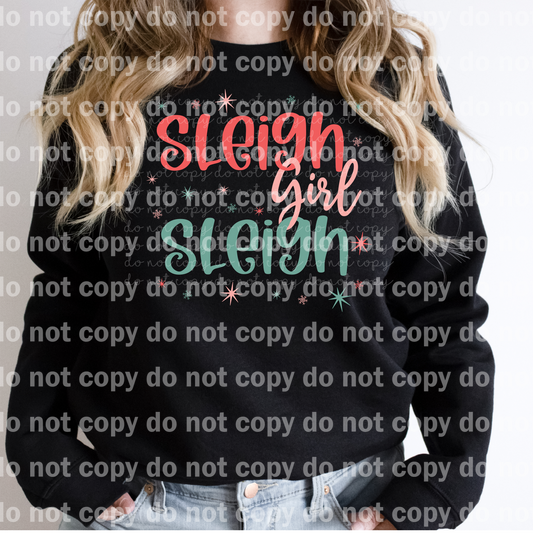 Sleigh Girl Sleigh Dream Print or Sublimation Print