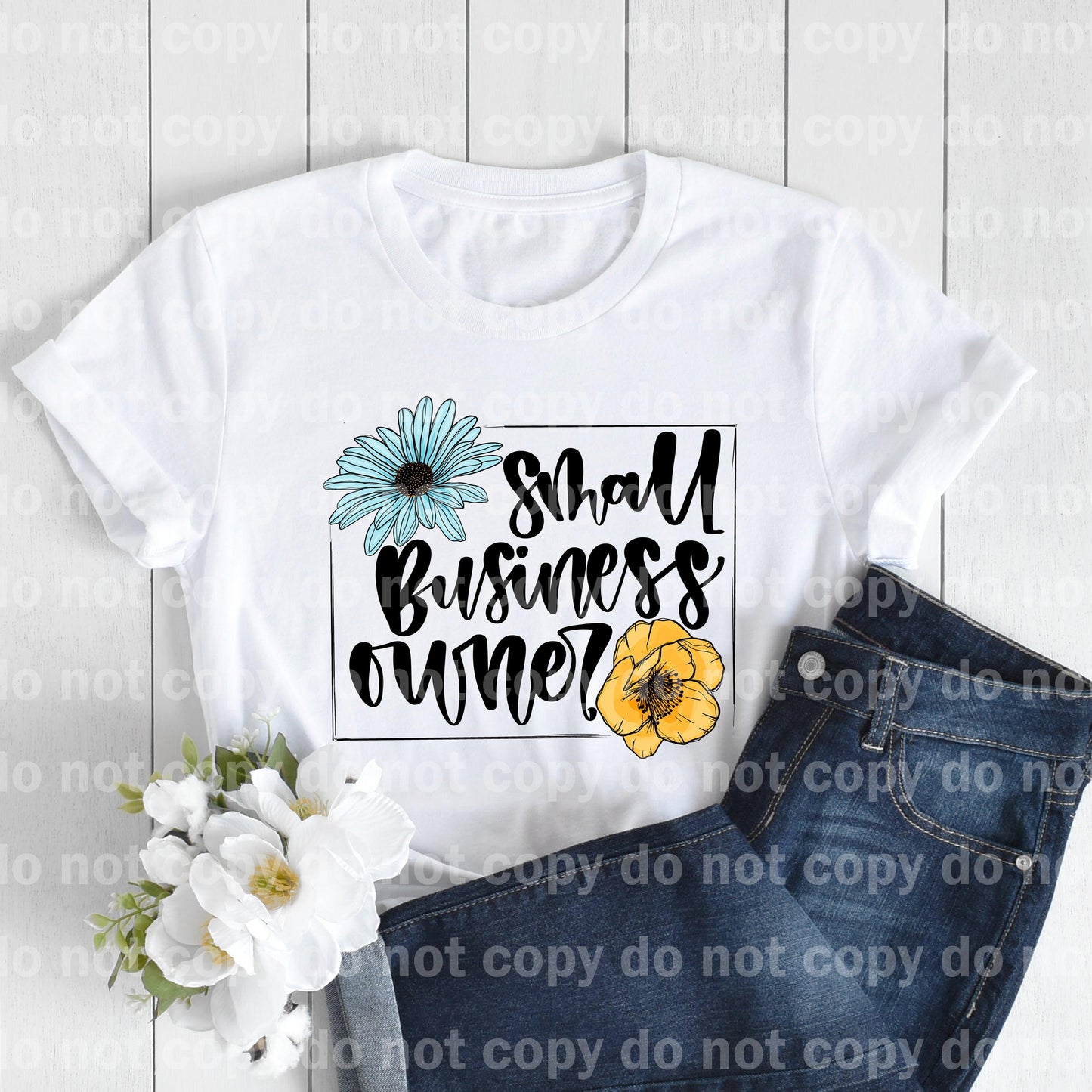 Small Business Owner Flowers Dream Print or Sublimation Print