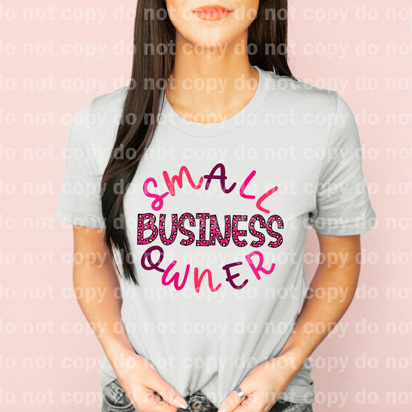 Small Business Owner Black/Pink Dream Print or Sublimation Print