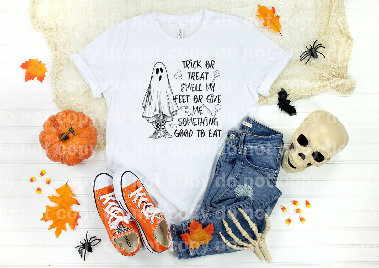 Trick Or Treat Smell My Feet Or Give Me Something Good To Eat Dream Print or Sublimation Print