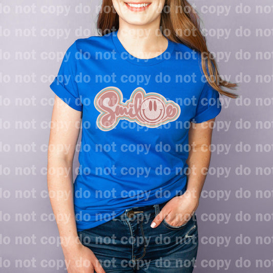 Smile Word Art Dream Print or Sublimation Print