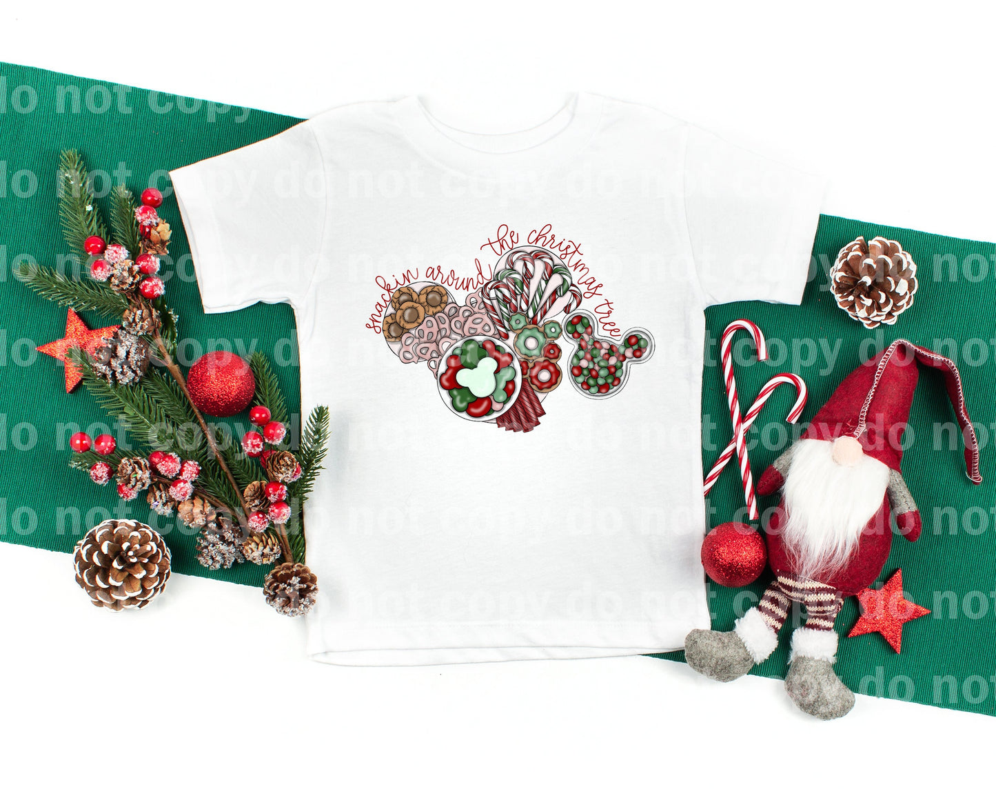 Snackin Around The Christmas Tree Dream Print o Impresión por sublimación