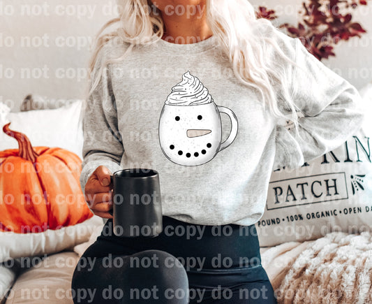 Snowman Mug Dream Print or Sublimation Print