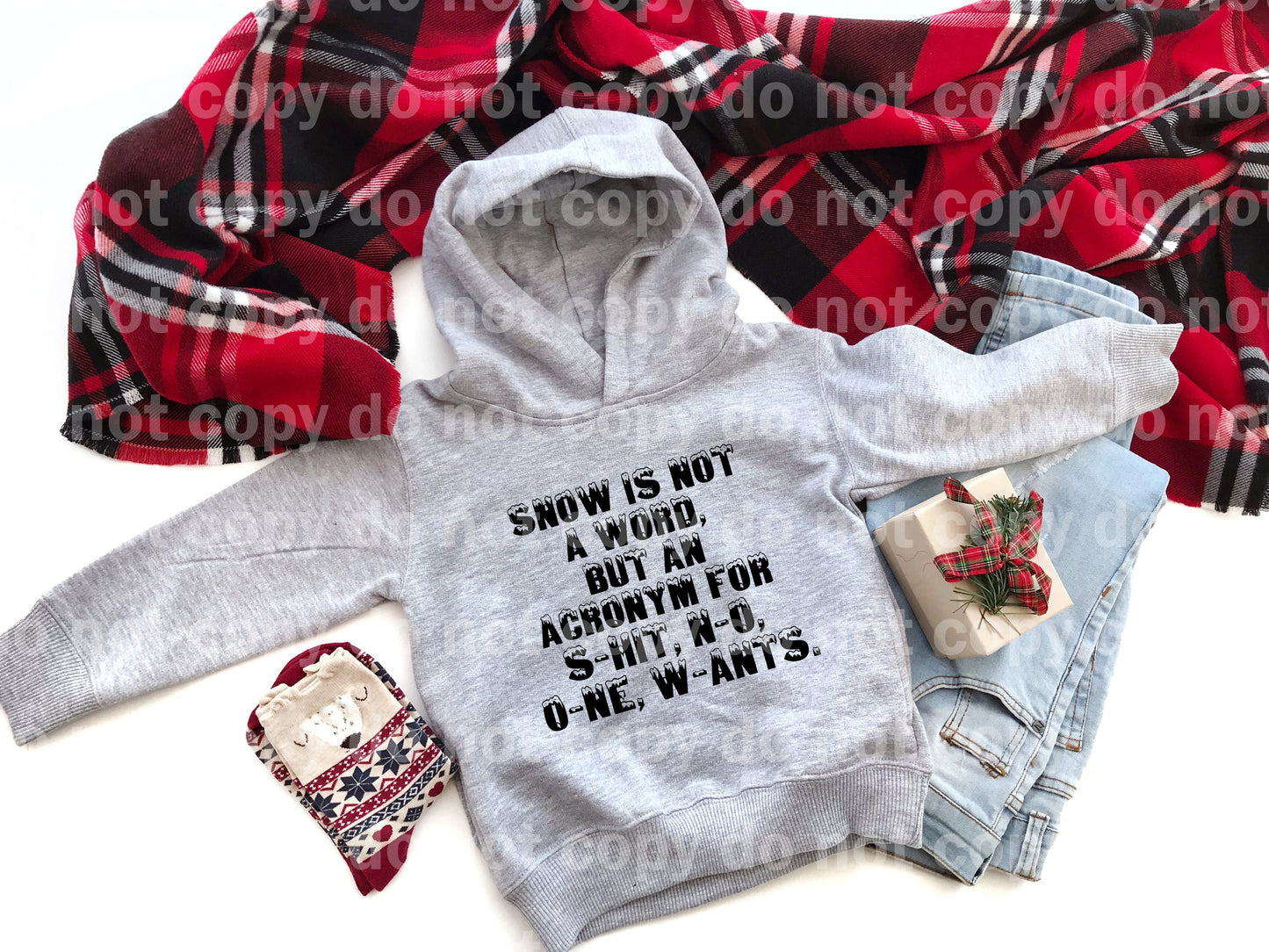 Snow Is Not A Word, But An Acronym For Shit No One Wants Dream Print or Sublimation Print