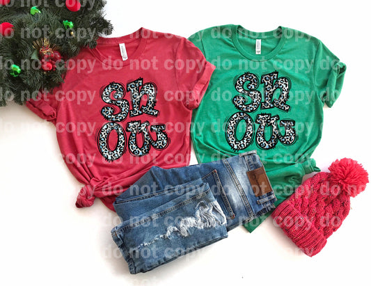 Snow Word Art Dream Print or Sublimation Print