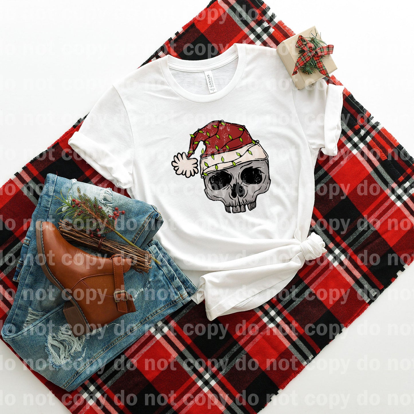 So Merry Lights Distressed Full Color/One Color Dream Print or Sublimation Print