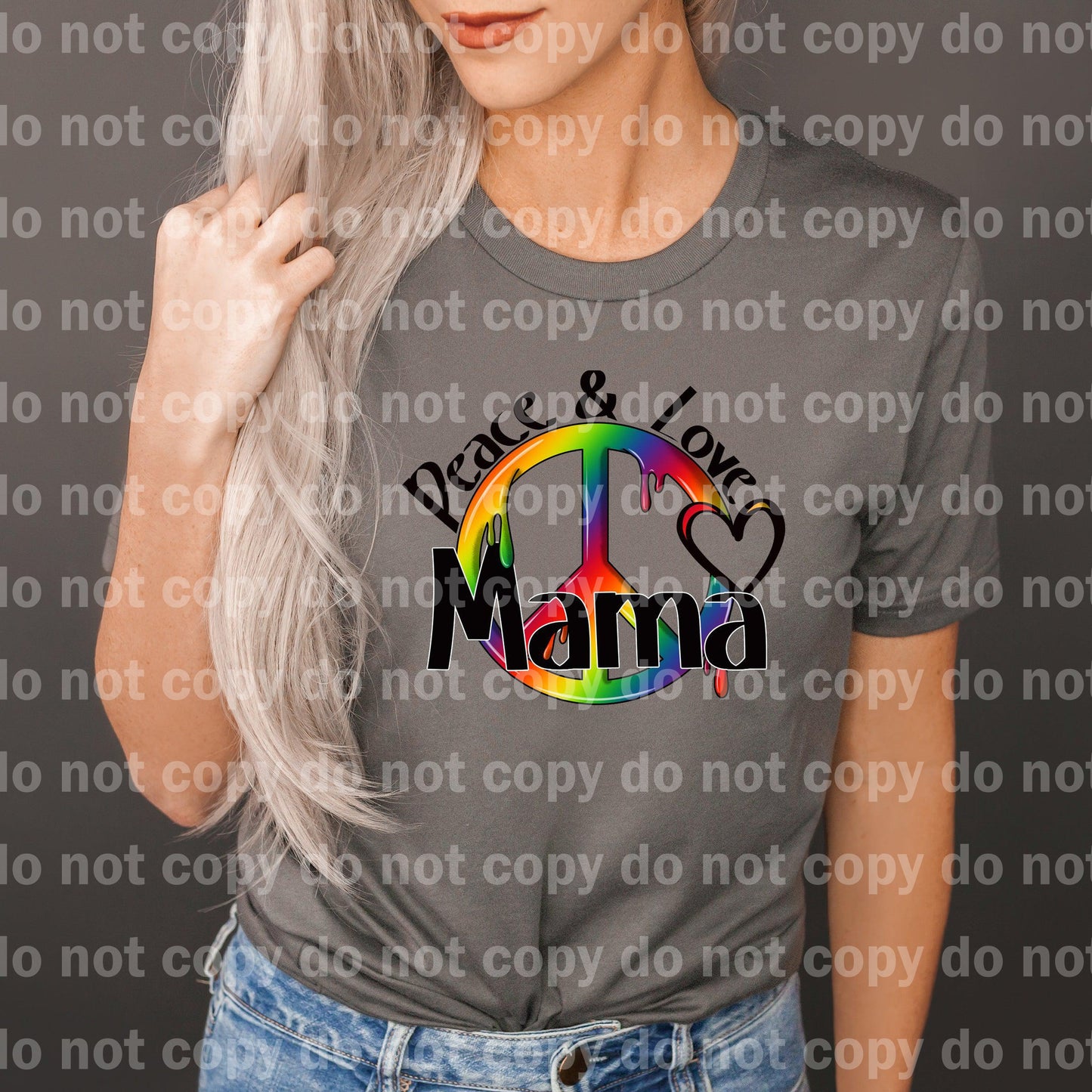 Peace And Love Mama Dream Print or Sublimation Print