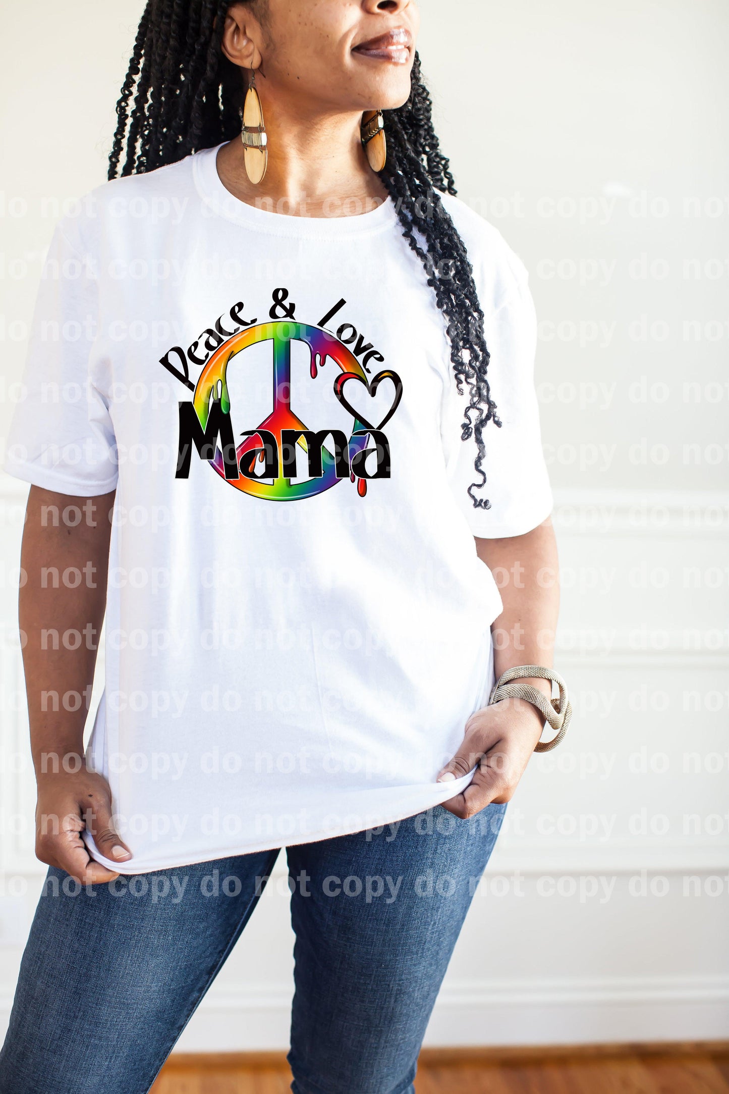 Peace And Love Mama Dream Print or Sublimation Print