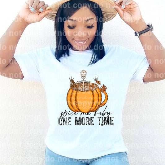 Spice Me Baby One More Time Pumpkin Full Color/One Color Dream Print or Sublimation Print