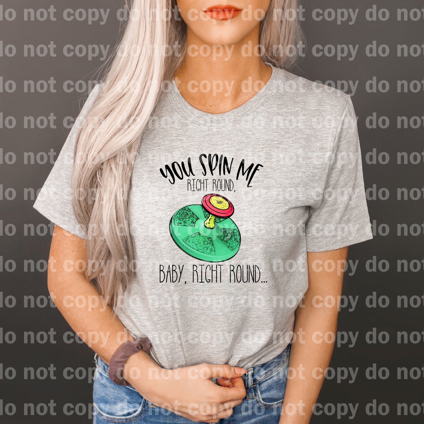 You Spin Me Right Round Baby Right Round Dream Print or Sublimation Print