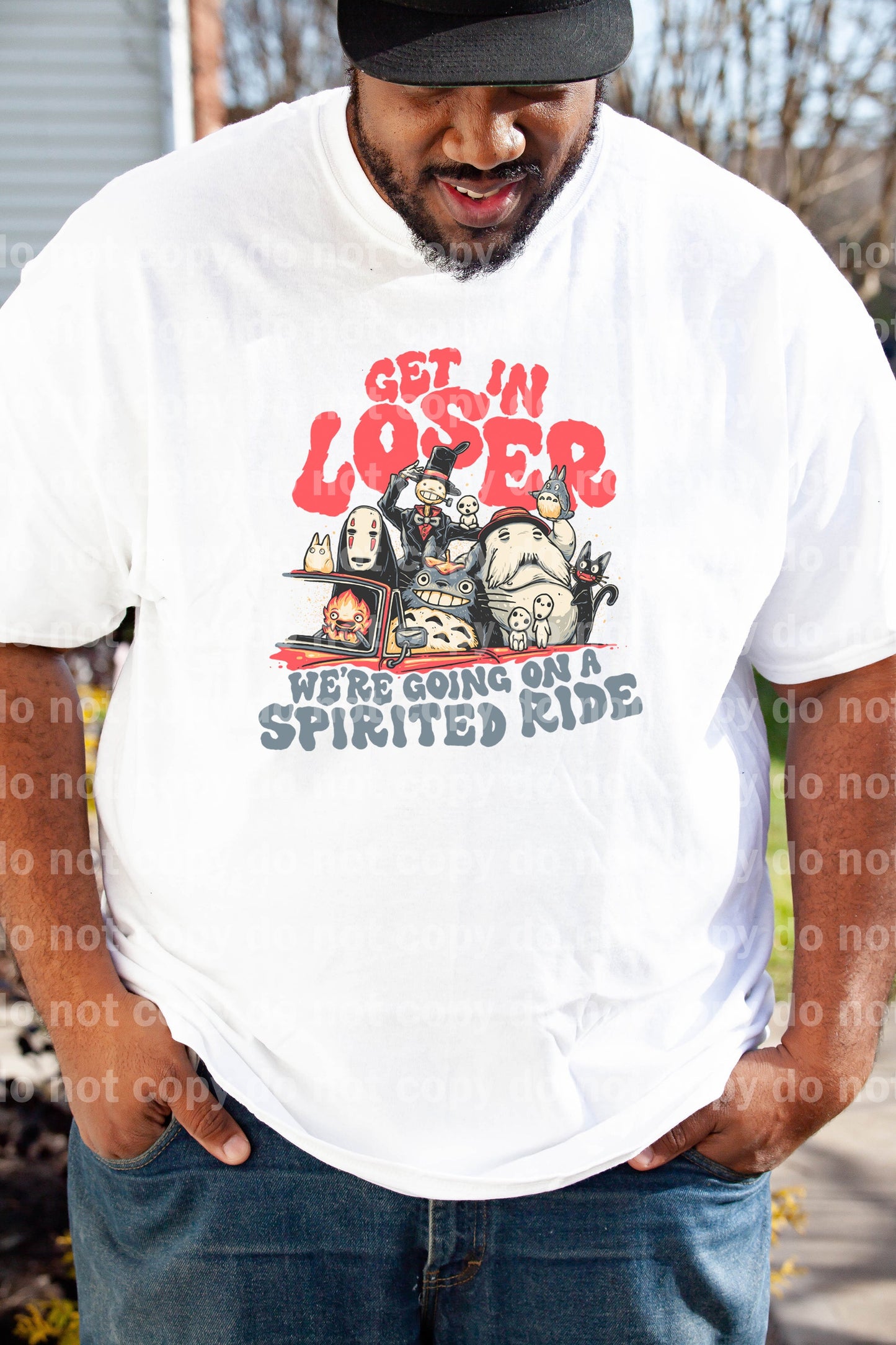 Get In Loser We're Going On A Spirited Ride Dream Print or Sublimation Print