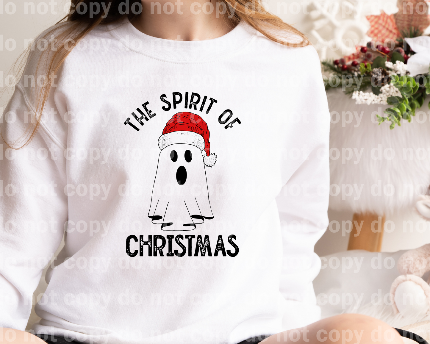 The Spirit Of Christmas Distressed Dream Print or Sublimation Print