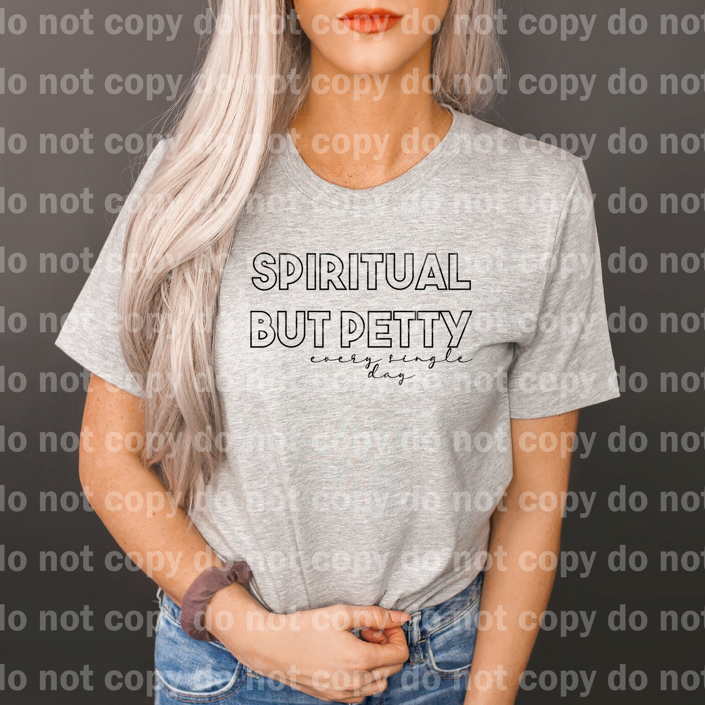 Spiritual But Petty Every Single Day Dream Print or Sublimation Print