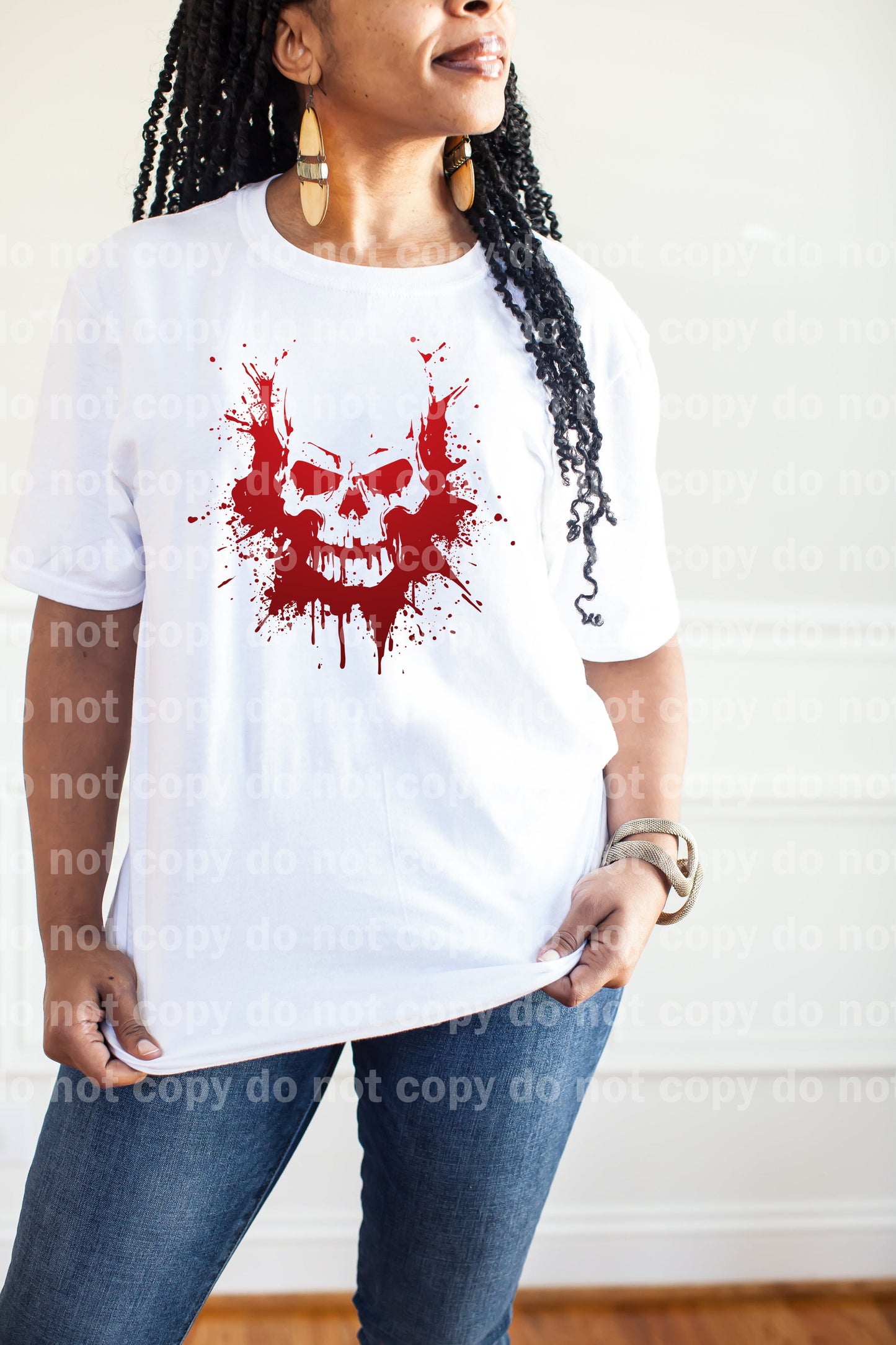 Splatter Breakout Skull Dream Print or Sublimation Print