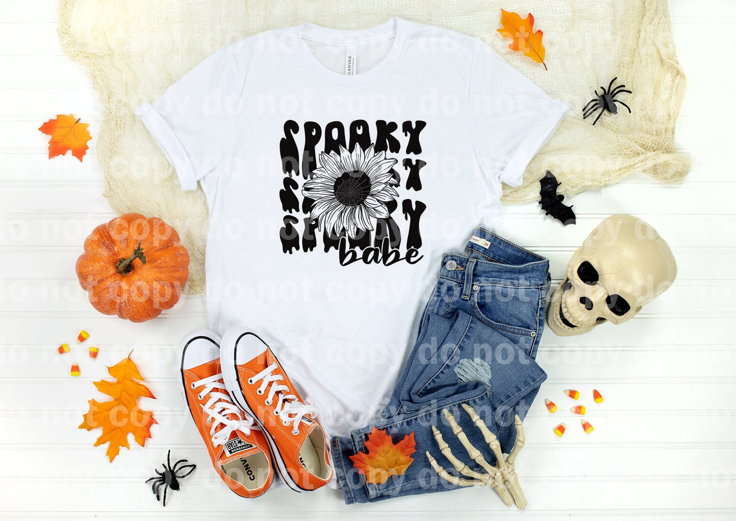 Spooky Babe Sunflower Dream Print or Sublimation Print