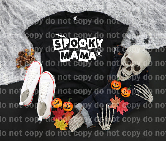 Spooky Mama Word Art Dream Print Transfer