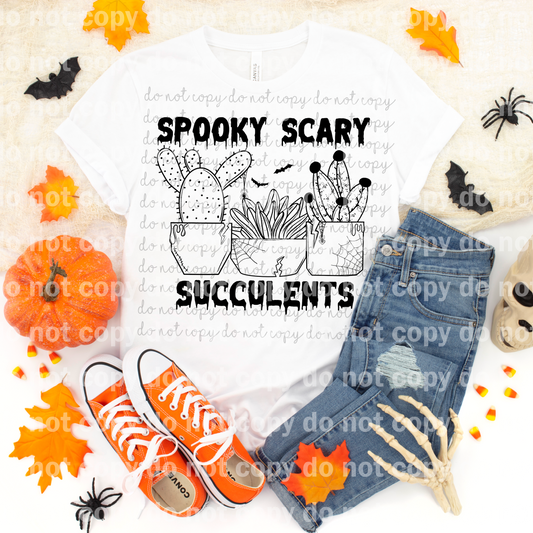 Spooky Scary Succulents Dream Print or Sublimation Print