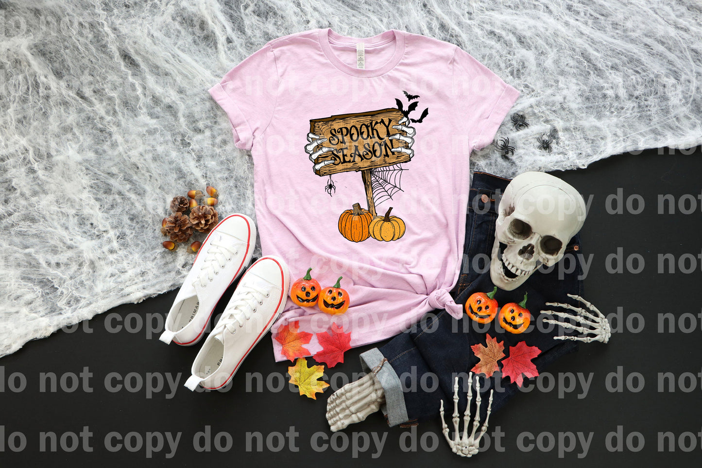 Spooky Season Plant Marker Full Color/One Color Dream Print or Sublimation Print