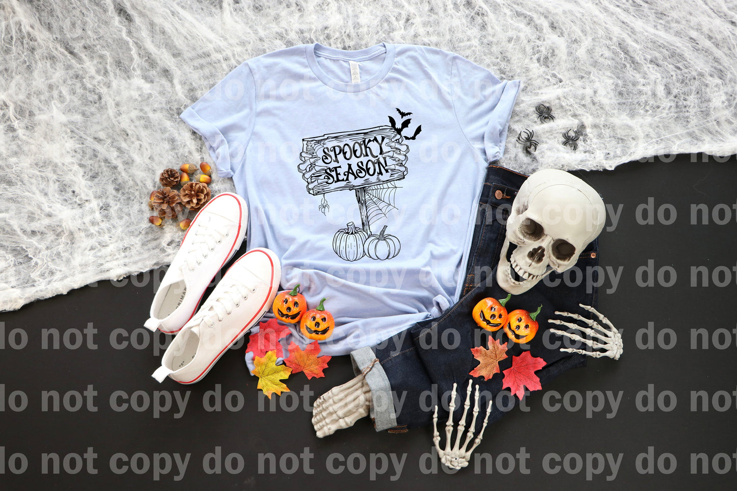 Spooky Season Plant Marker Full Color/One Color Dream Print or Sublimation Print