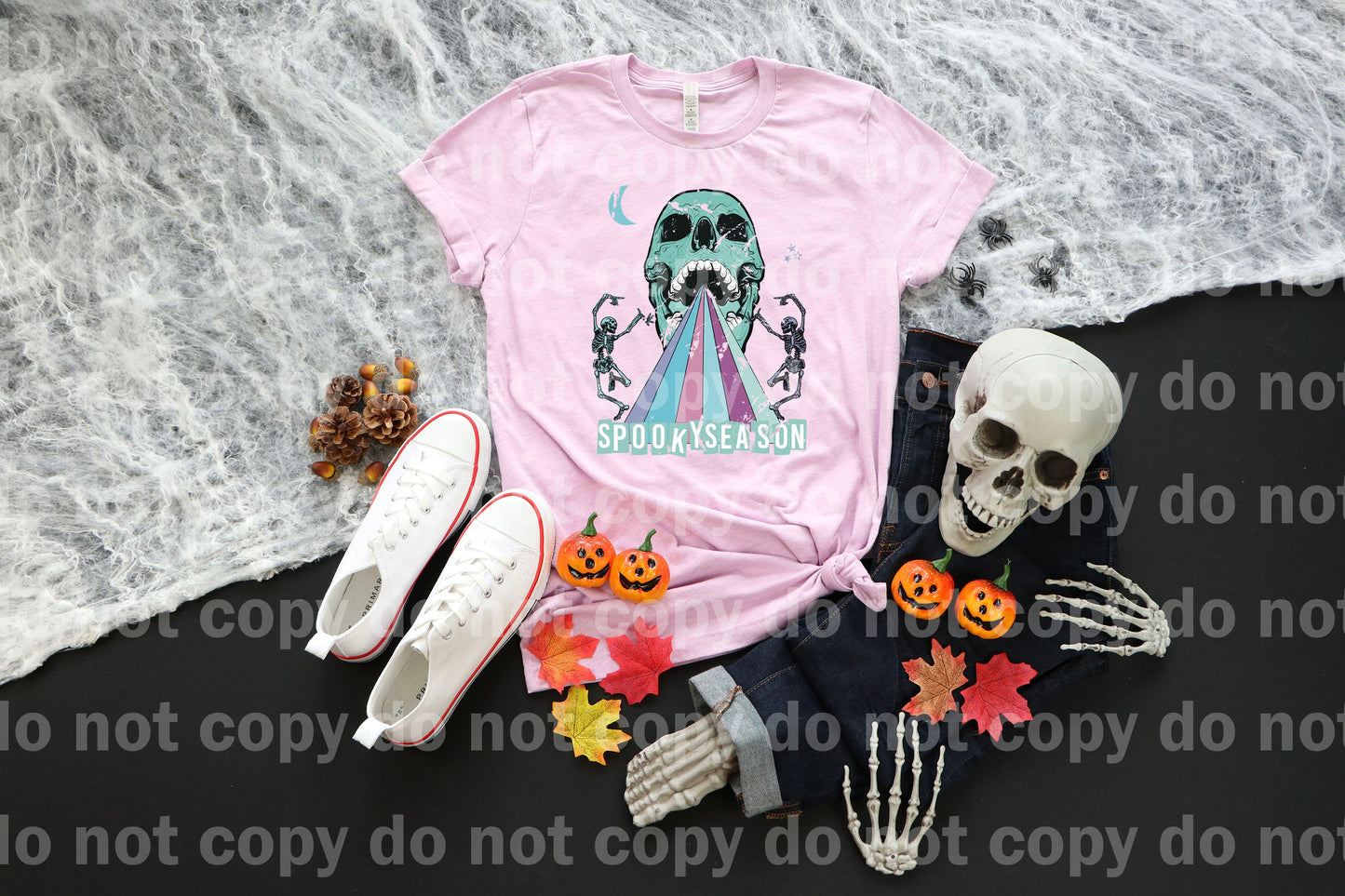 Spooky Season Skull Full Color/One Color Dream Print or Sublimation Print