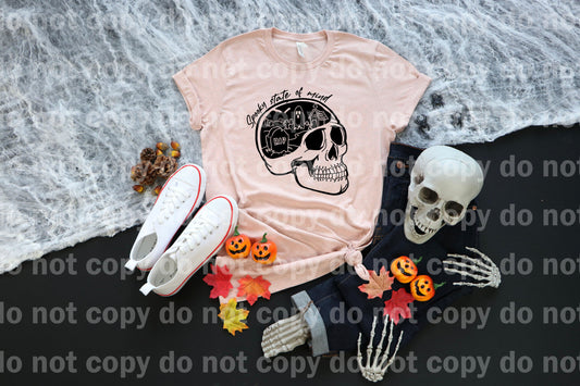 Spooky State Of Mind Skull Dream Print or Sublimation Print