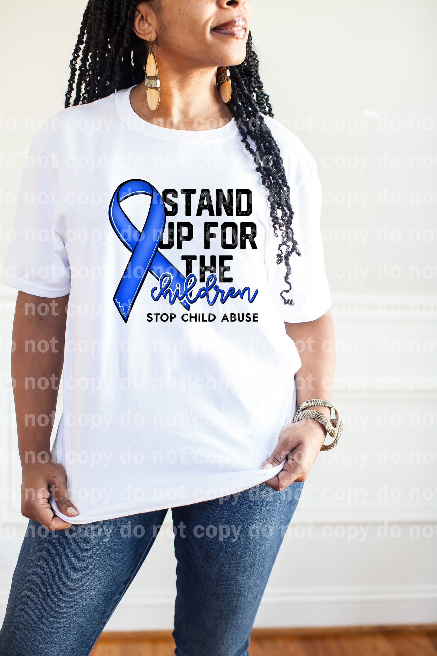 Stand Up For The Children Stop The Child Abuse Dream Print or Sublimation Print